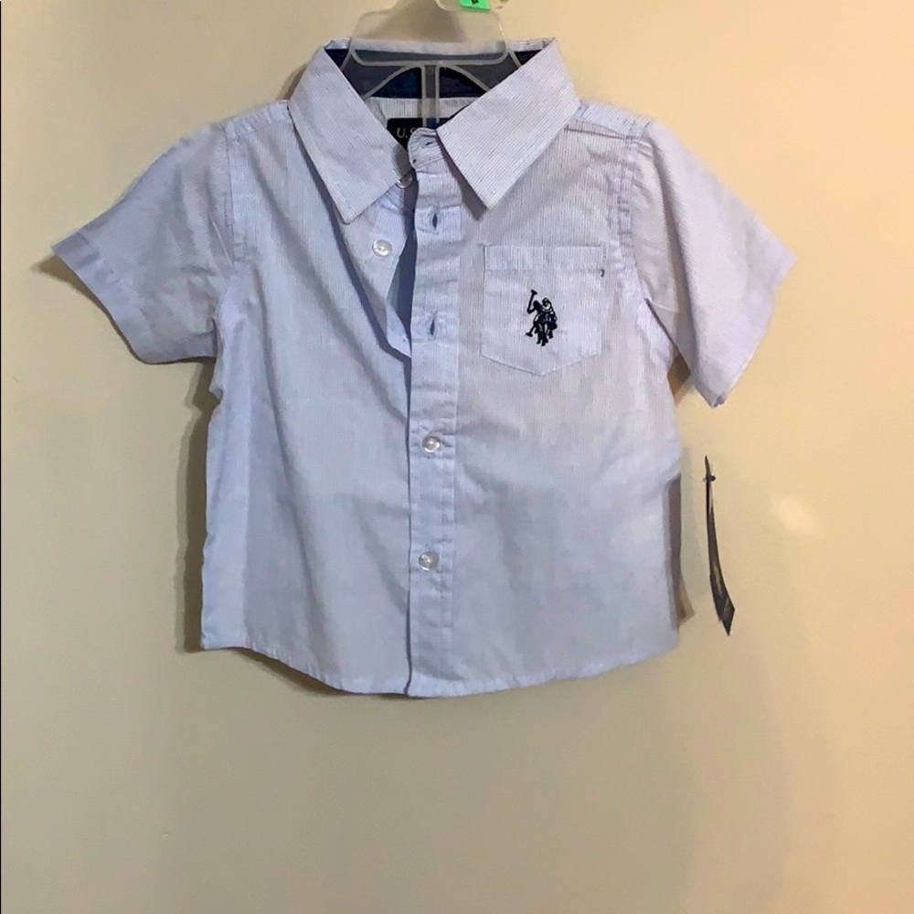 Children’s button-down T-shirt (Never worn)